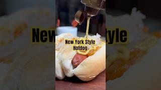 New York Style Hotdog! #Hotdog #NewYork #HotdogRecipe #Kent #HotdogCart #SummerFood #Onions #Mustard