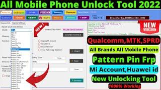 ROM 2 Box v3.03,All Mobile Pattern Pin FRP Mi Account Unlock , All Oppo Vivo Xiaomi unlock tool