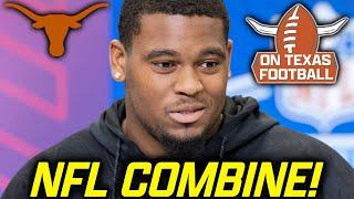 NFL Combine Report: Day 2 | Offensive Line Media Availability | Texas Longhorns Football