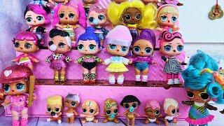 ALL THE LOL DOLLS WON'T FIT ON THE PLANE  Moving dolls lol surprise cartoons with dolls Lol LOL