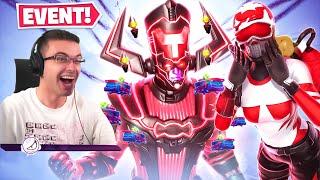 Nick Eh 30 reacts to GALACTUS EVENT in Fortnite!