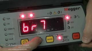 Megger DLRO-10 Digital Low Resistance Ohmmeter