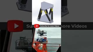 Stewart Platform in #solidworks #shorts | Master CAD Studio #3danimation