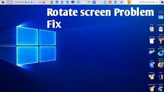 How to fix computer screen rotation | Computer ki screen rotate kaise kare | rotate laptop screen