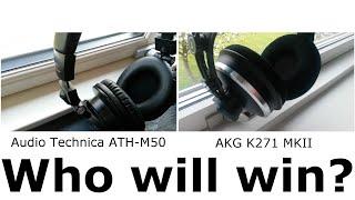 Headset AKG K271 MK2 vs audio technica ath m50