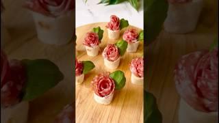 Mini Torttilla wrap | Easy & Beautiful Appetizer ideas #shortvideo