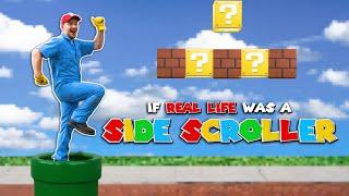 SIDE SCROLLER: A REAL LIFE Mario Game