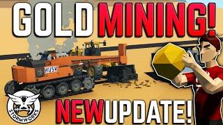 Lets Get MINING! Pay Dirt To Actual GOLD In Stormworks Industrial Frontier!