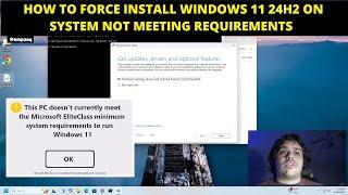 How to in-place upgrade to Windows 11 24H2 on systems not meeting requirements