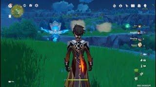 Zhongli Glowing Hair