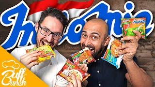 Trying 5 Different INDONESIAN INDOMIE Noodle Flavours. Best Instant Noodles In The WORLD?