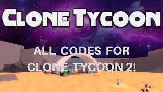 All Codes In Clone Tycoon 2