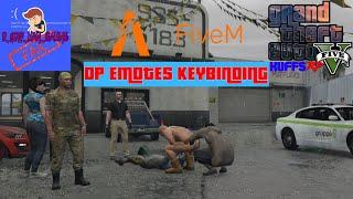 KUFFSrp FiveM Emote Key Bind Tutorial