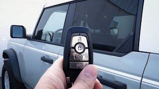 How to Remote Start the Ford Bronco and a Keyfob Trick