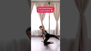Contemporary Floor Work!  #shorts