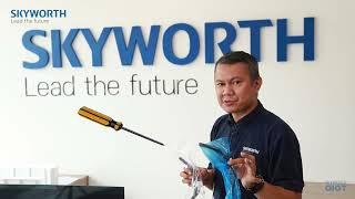 SKYWORTH TV STD6500 Unboxing Video