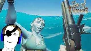 НАШЕЛ КРАСАВИЦУ РУСАЛКУ. SEA OF THIEVES.