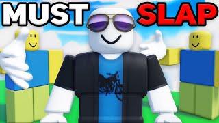 Roblox slap battles made me slightly angry...