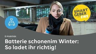 Wintertipps fürs E-Auto: Akku optimal laden und schonen!