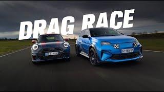 Drag race : Alpine A290 GTS VS Mini JCW