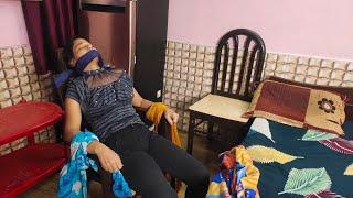 #chloroformchallenge #hogtie#escape funny video nanad & bhabhi comedy chloroform video hogtiechallen