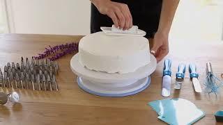 Набор кондитерских инструментов для приготовления и декорирования тортов Amiro Cake Set ACS-136