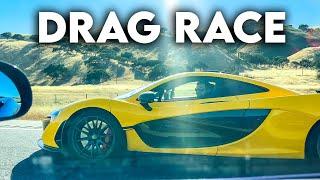 Mclaren P1 VS 900HP Mclaren 600LT: DRAG RACE