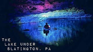 Exploring the Underground Lake in Bed Bug Cave