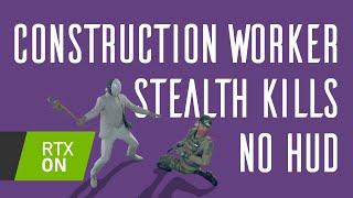 Watch Dogs Legion RTX - Badass Stealth Kills #2 (4k/60fps) - Construction Worker / Labourer