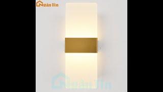 Đèn Led treo tường ốp tường trang trí trong nhà cầu thang Led 7W GT342 Ngân Tin
