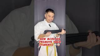 How McDojos promote their students.  #karate #shorts #mcdojo