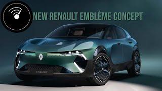 This is the New Renault Emblème Concept