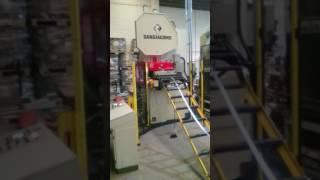 Sangiacomo 100 ton C Frame Press and Dimeco Press Feed Line