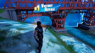 FOX FIRE+CROWBAR PICKAXE FORTNITE Solo Gameplay #EpicPartner