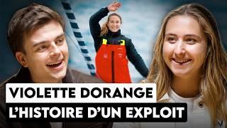 TOUR DU MONDE SEULE EN MER : Violette Dorange me raconte ses plus grandes frayeurs et beaux moments