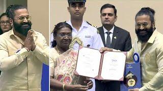 Actor Rishab Shetty Receives National Award For Kantara Movie | #70thNationalFilmAwards | Manastars