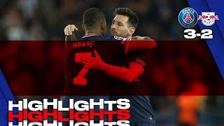 HIGHLIGHTS | PSG 3-2 Leipzig - Mbappé ️ Messi ️️