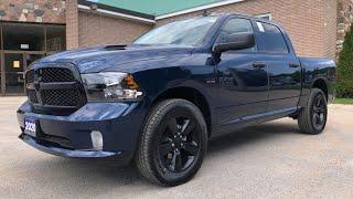 2020 'Patriot Blue' Ram 1500 Classic Express Night Edition Sub Zero 4x4