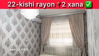 22-kishi rayonda 2 xanalı kvartira satıladı. 100% zatları qaladı. Bahası 299 Mln. :90-736-77-22