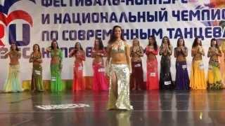 Ebru Becker. Tabla. Improvisation in the Championship of Russia 2014.