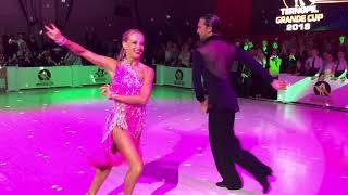 Pavel Zvychaynyy - Oxana Lebedew | TERNOPIL GRANDE CUP 2018 - Samba Show