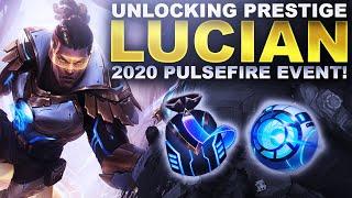 UNLOCKING PRESTIGE LUCIAN! PULSEFIRE LOOT 2020! | League of Legends