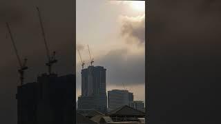 Lumpini Park Skyline Sunrise Timelapse #Bangkok #Thailand #Shorts