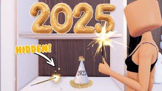 SECRETS In NEW YEAR'S UPDATE! HIDDEN Items, LIMITED Set, and More In Dress To Impress!