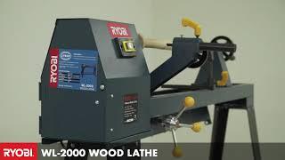 RYOBI WL-2000 Wood Lathe.