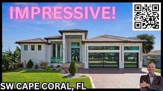 2023 LUXURY WATERFRONT (several must sees)#227 | SW CAPE CORAL, FL