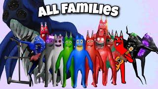 All monster families from Garten of Banban