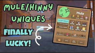 I Finally Got LUCKY Breeding Mule/Hinny Unique Coats! | Wild Horse Islands