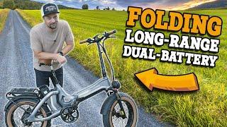 Luckeep X1 Pro Review | Foldable Long-Range E-Bike with Dual Battery Power
