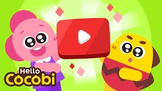 Wow! YouTuber! | YouTube Creator | Job Songs | Kids Songs | Dinosaurs | Hello Cocobi